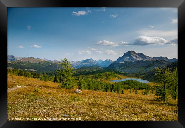 Healy Pass Framed Print by Vafa Adib