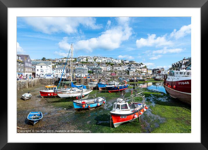 Mevagissey, Cornwall Framed Mounted Print by The Tog