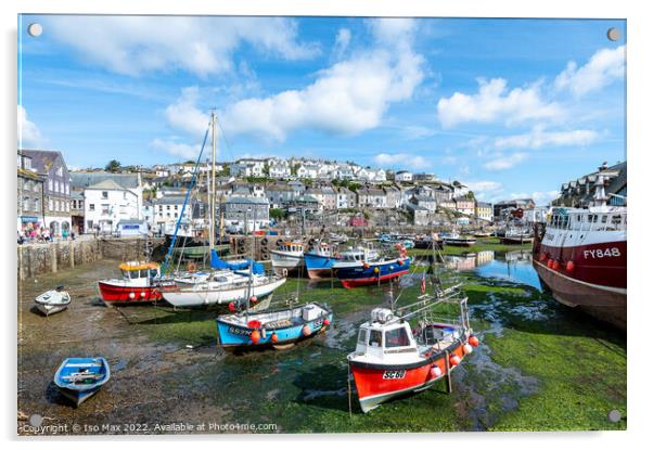 Mevagissey, Cornwall Acrylic by The Tog