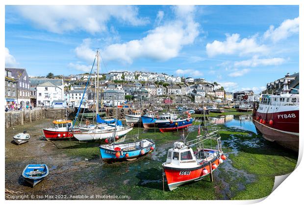 Mevagissey, Cornwall Print by The Tog