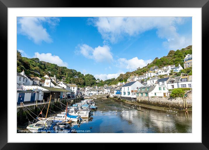 Polperro, Cornwall Framed Mounted Print by The Tog