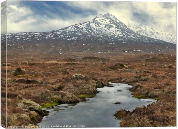 corrour scotland in winter Canvas Print by dale rys (LP)