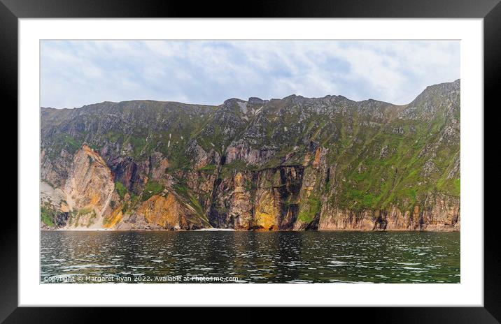 Donegal, Colours of Sliabh Liag Framed Mounted Print by Margaret Ryan