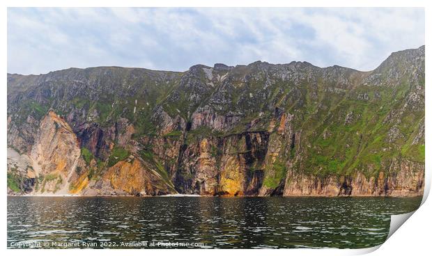 Donegal, Colours of Sliabh Liag Print by Margaret Ryan