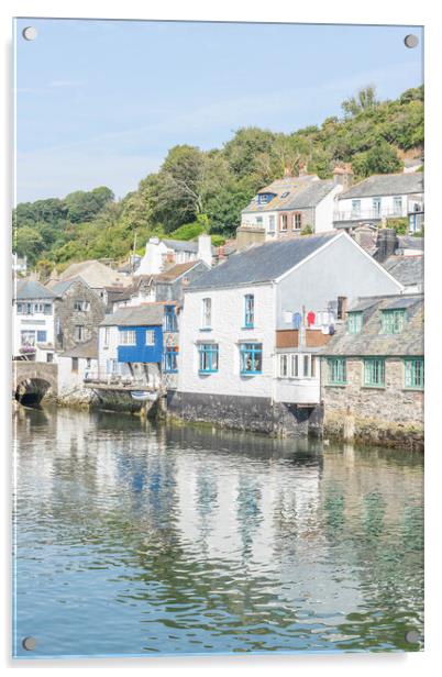 Polperro, Cornwall Acrylic by Graham Custance