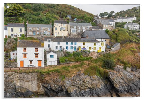 Enchanting Portloe, Cornwall Acrylic by Graham Custance