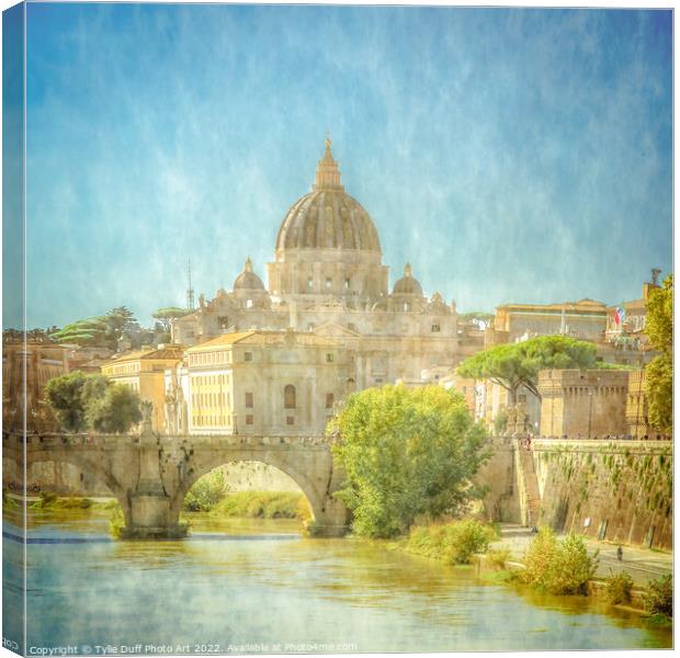 Vatican City Canvas Print by Tylie Duff Photo Art