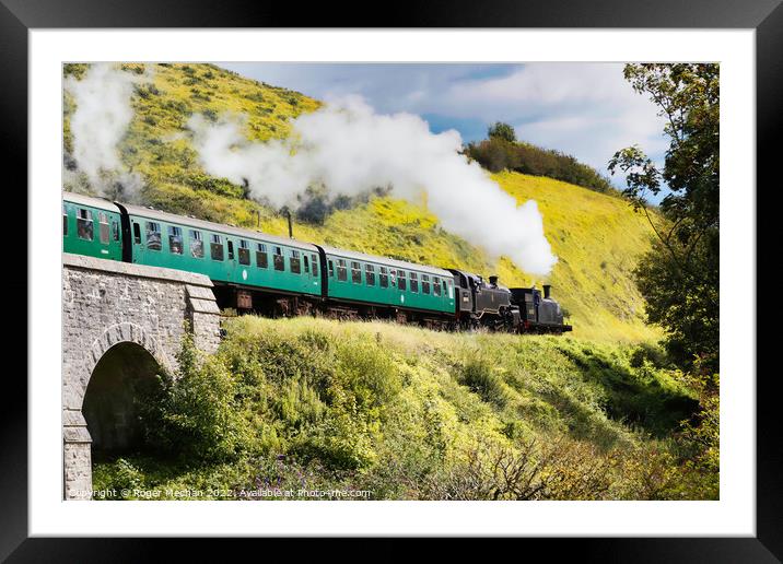 Enchanting Journey Through Time Framed Mounted Print by Roger Mechan