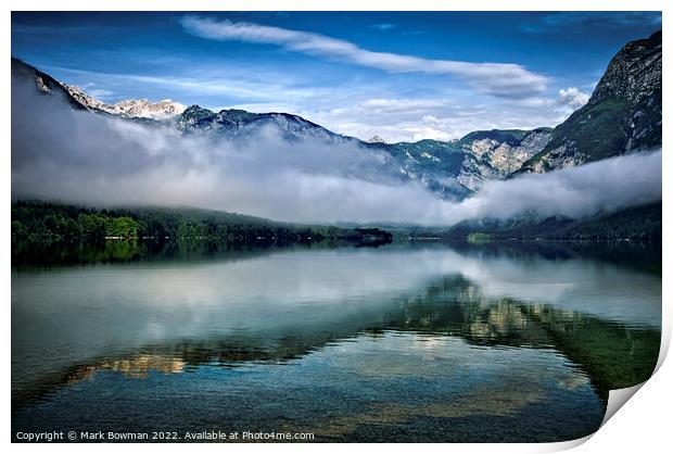 Cloud Lake Print by Mark Bowman