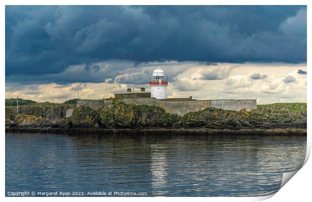 Donegal, Rotten Island Lighthouse  Print by Margaret Ryan