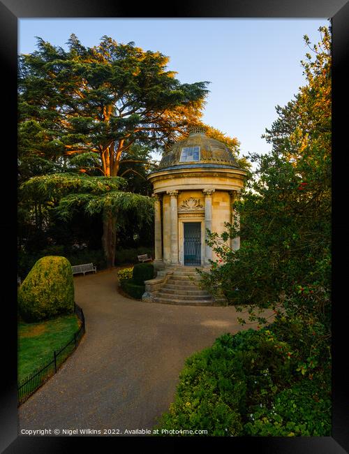 Jephson Gardens, Leamington Spa Framed Print by Nigel Wilkins