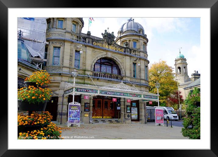 Buxton Opera House Derbyshire Framed Mounted Print by john hill