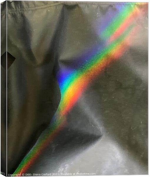 Prism touching the North Face Canvas Print by DEE- Diana Cosford