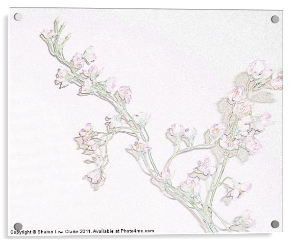 Blossom Acrylic by Sharon Lisa Clarke