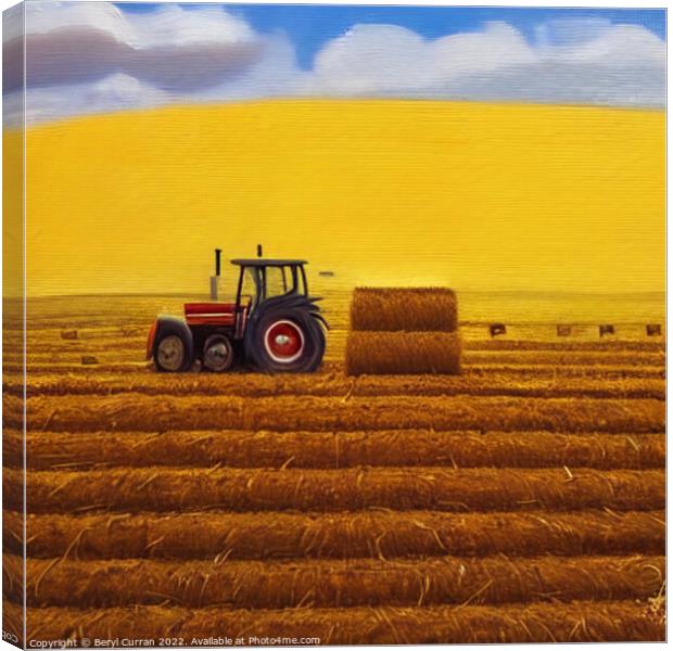 Bountiful Harvest Canvas Print by Beryl Curran