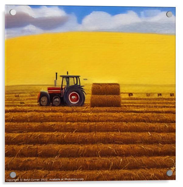 Bountiful Harvest Acrylic by Beryl Curran