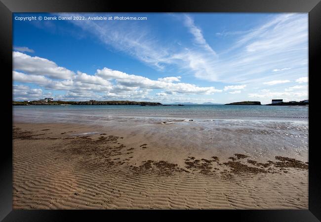 Rhoscolyn Beach, Anglesey Framed Print by Derek Daniel