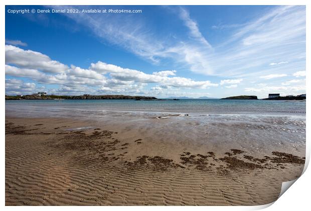 Rhoscolyn Beach, Anglesey Print by Derek Daniel