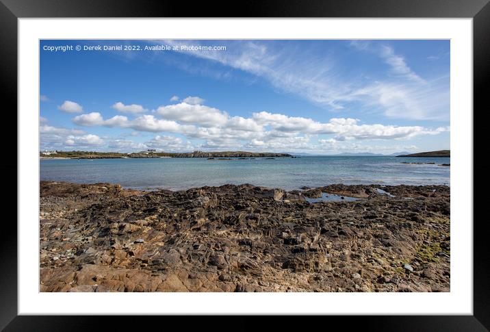 Rhoscolyn Beach, Anglesey Framed Mounted Print by Derek Daniel