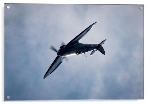 NHS Supermarine Spitfire Acrylic by J Biggadike