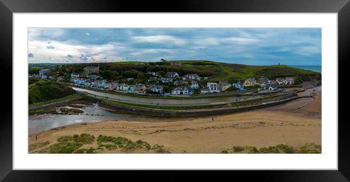 Bude Cornwall Framed Mounted Print by Apollo Aerial Photography