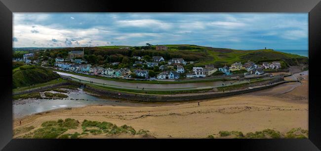 Bude Cornwall Framed Print by Apollo Aerial Photography