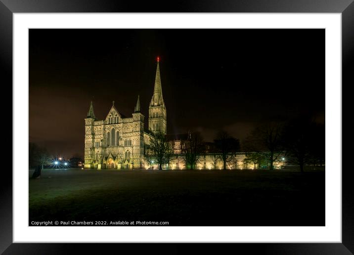 A Heavenly Glow Framed Mounted Print by Paul Chambers