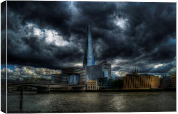 The Shard Canvas Print by Nigel Bangert