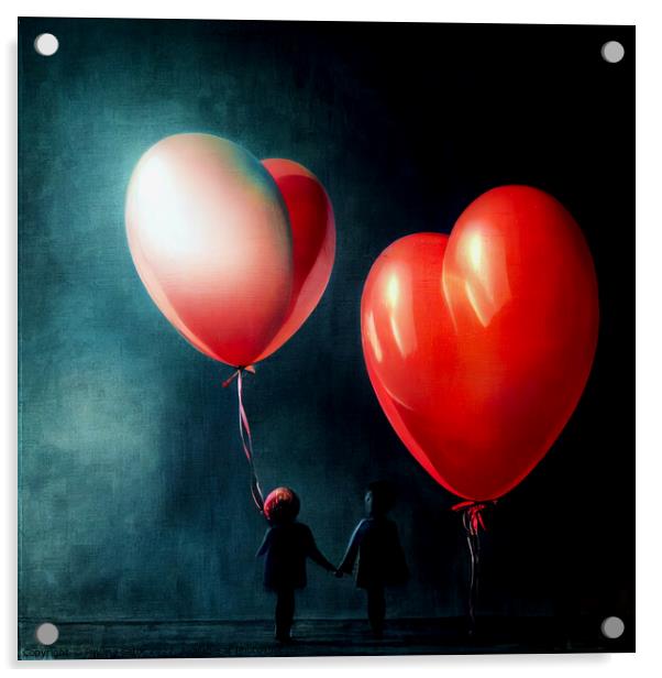 Love Acrylic by Paulina Sator