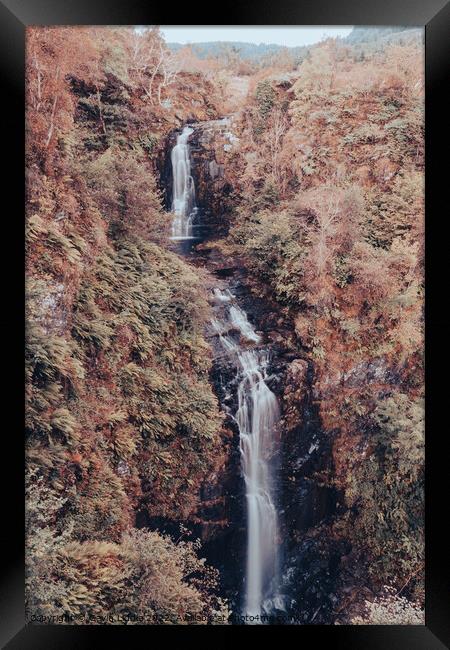 Glenashdale Falls, Arran Framed Print by Gavin Liddle
