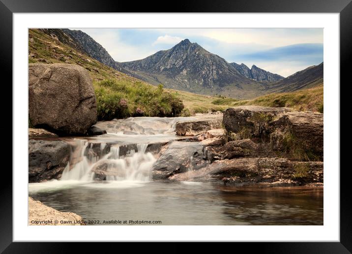 Blue Pools, Arran Framed Mounted Print by Gavin Liddle