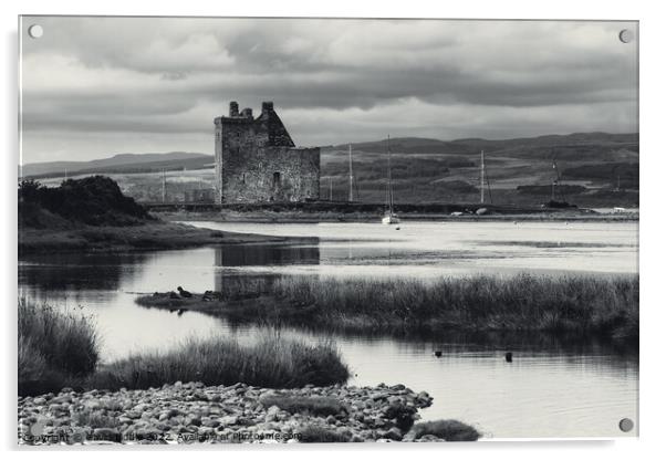 Lochranza Castle, Arran Acrylic by Gavin Liddle