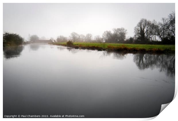 Misty Morning Print by Paul Chambers