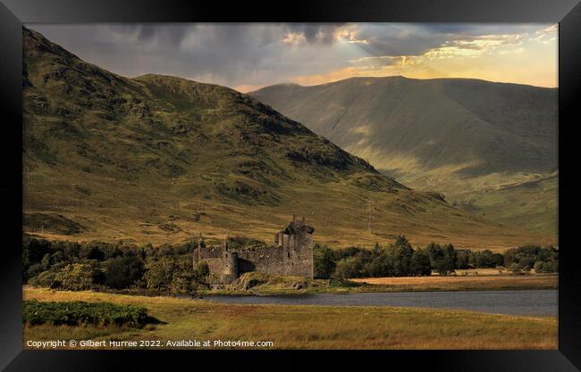 The Mystical Kilchurn Castle: A Scottish Tale Framed Print by Gilbert Hurree