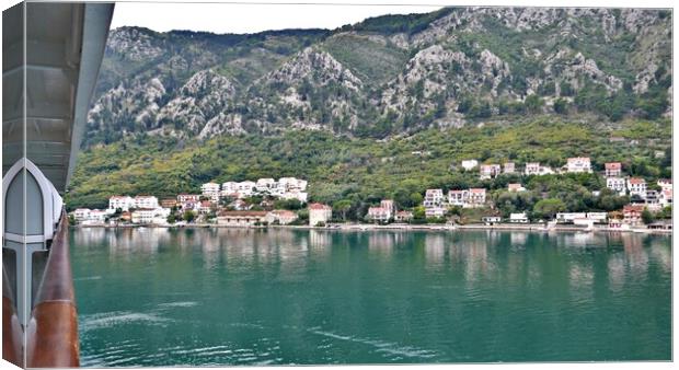 Kotor Canvas Print by keith sutton