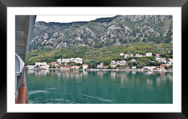 Kotor Framed Mounted Print by keith sutton