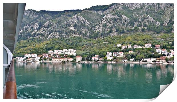 Kotor Print by keith sutton