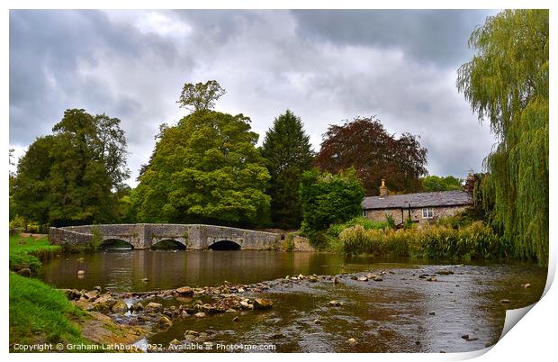 Ashford in the water Print by Graham Lathbury