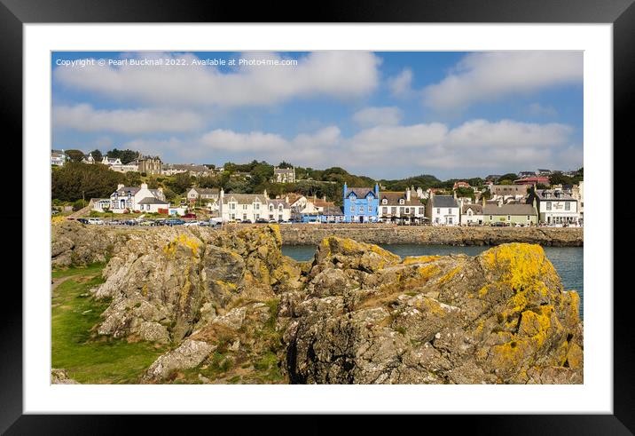 Portpatrick in Dumfries and Galloway Framed Mounted Print by Pearl Bucknall