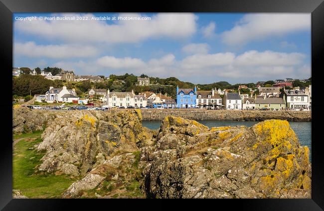 Portpatrick in Dumfries and Galloway Framed Print by Pearl Bucknall