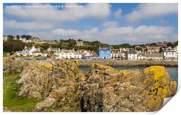 Portpatrick in Dumfries and Galloway Print by Pearl Bucknall