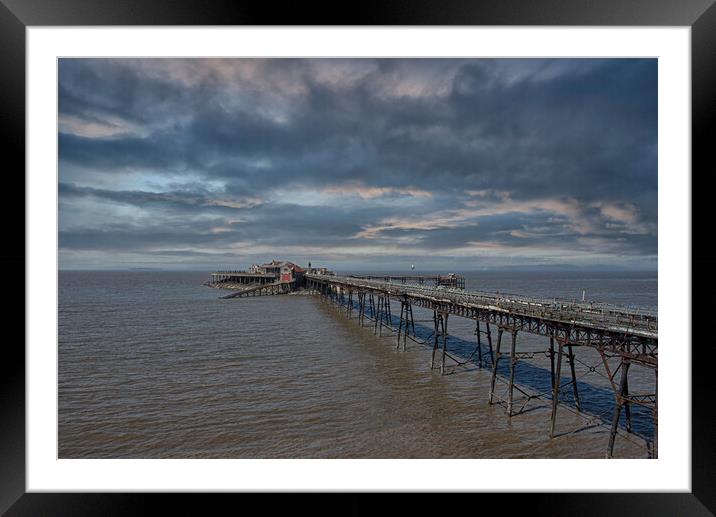Rustic Beauty of Birnbeck Pier,Weston-Super-mare, Framed Mounted Print by kathy white