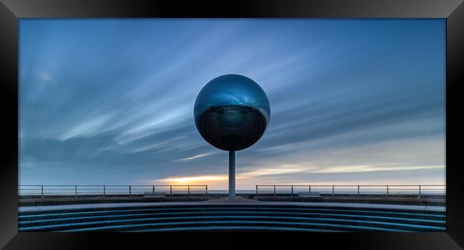 The Mirror Ball Blackpool Panoramic Framed Print by Phil Durkin DPAGB BPE4
