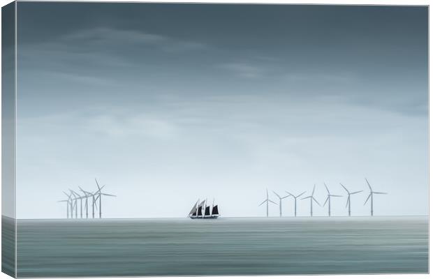Wind Power Canvas Print by Mark Jones