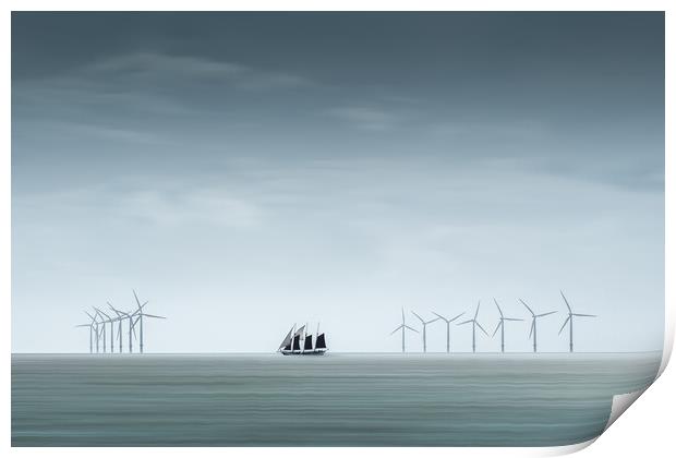 Wind Power Print by Mark Jones