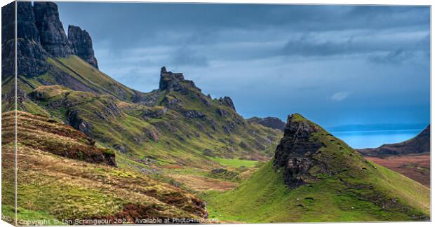The Quiraing Canvas Print by Ian Scrimgeour