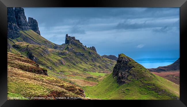 The Quiraing Framed Print by Ian Scrimgeour
