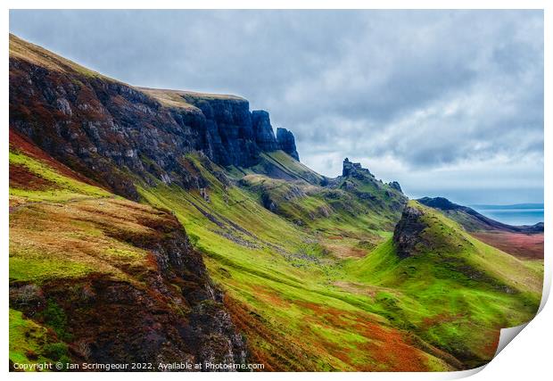 The Quiraing Print by Ian Scrimgeour