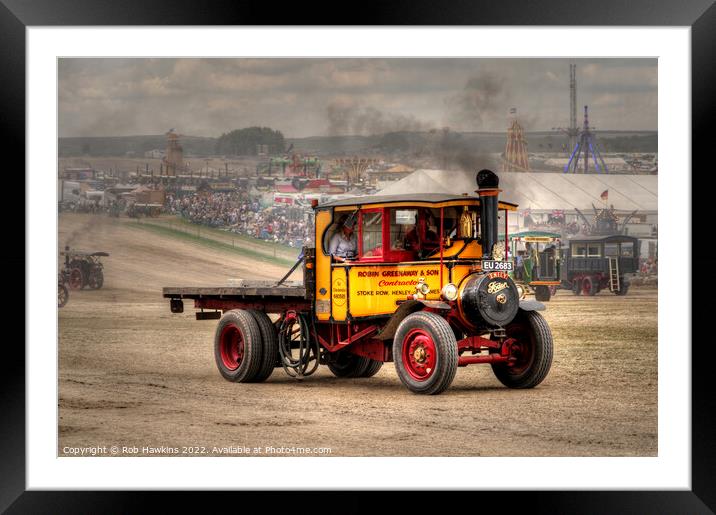 Foden Power  Framed Mounted Print by Rob Hawkins