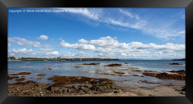 Rhoscolyn Beach, Anglesey Framed Print by Derek Daniel